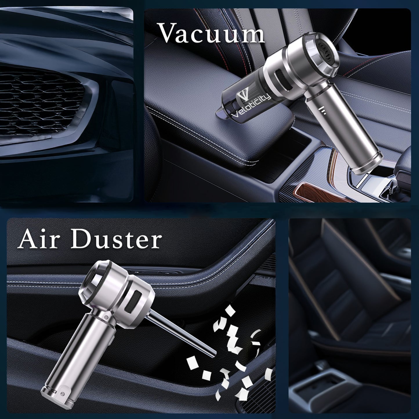 Veloticity Electric Air Duster & Vacuum