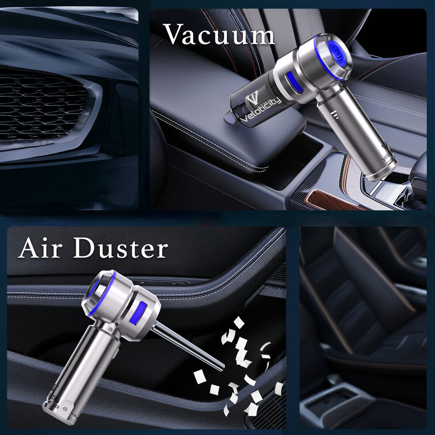 Veloticity Electric Air Duster & Vacuum