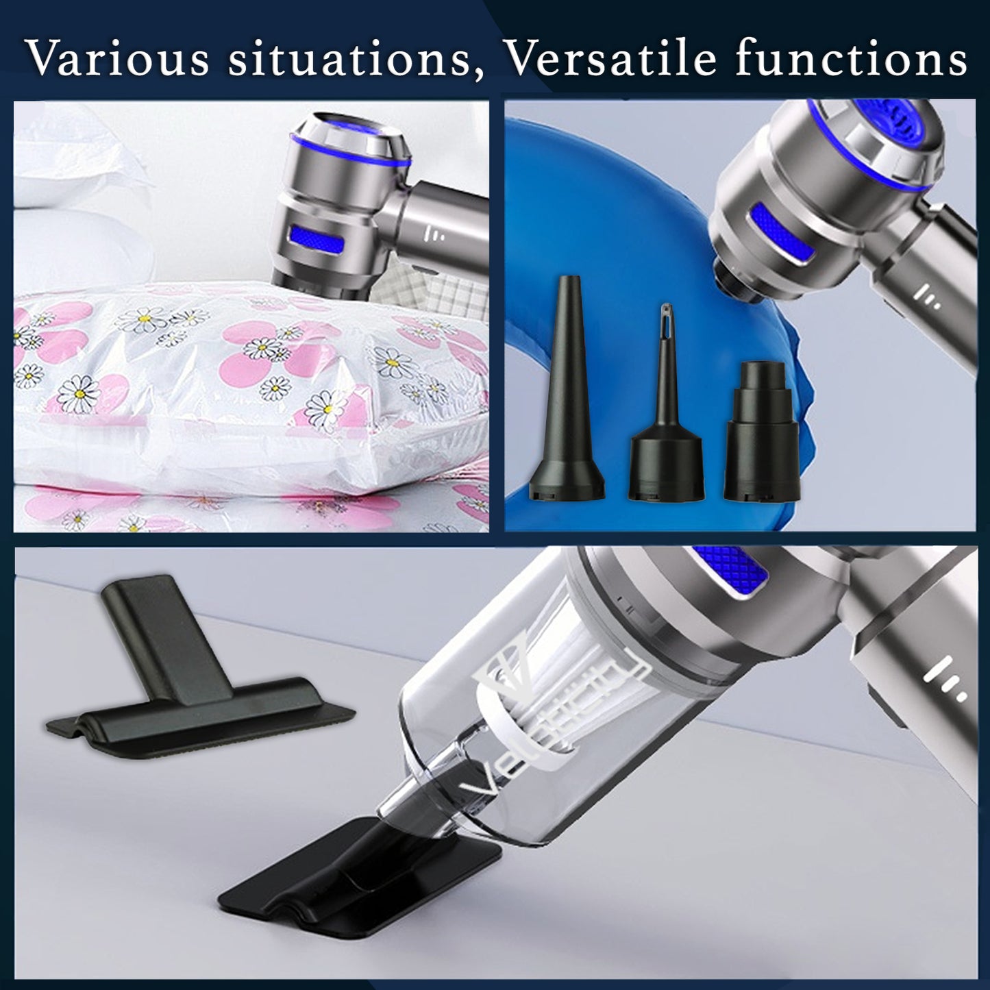 Veloticity Electric Air Duster & Vacuum
